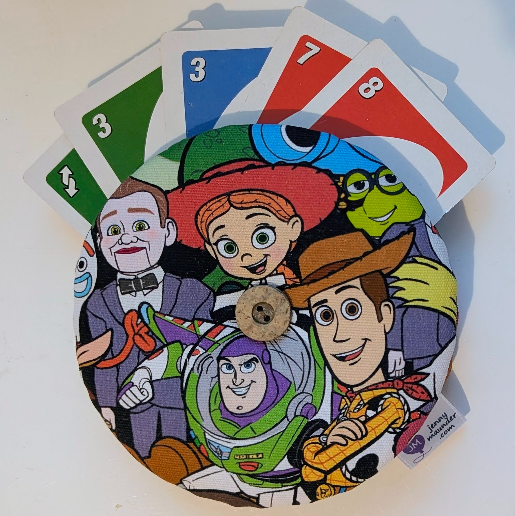 Card Holder - Made from Toy Story fabric | Jenny Maunder